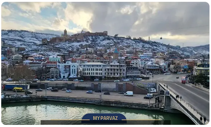 موقعیت جغرافیایی تفلیس